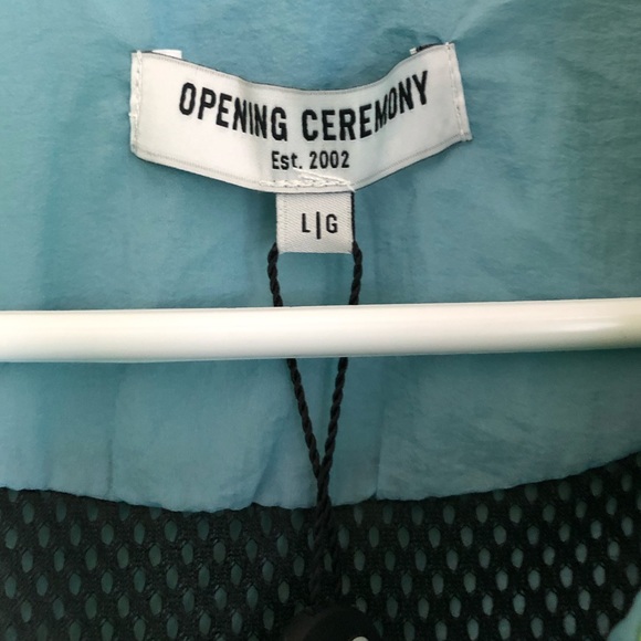 NWT Opening Ceremony Color Blocked Nylon Jacket - Picture 8 of 10